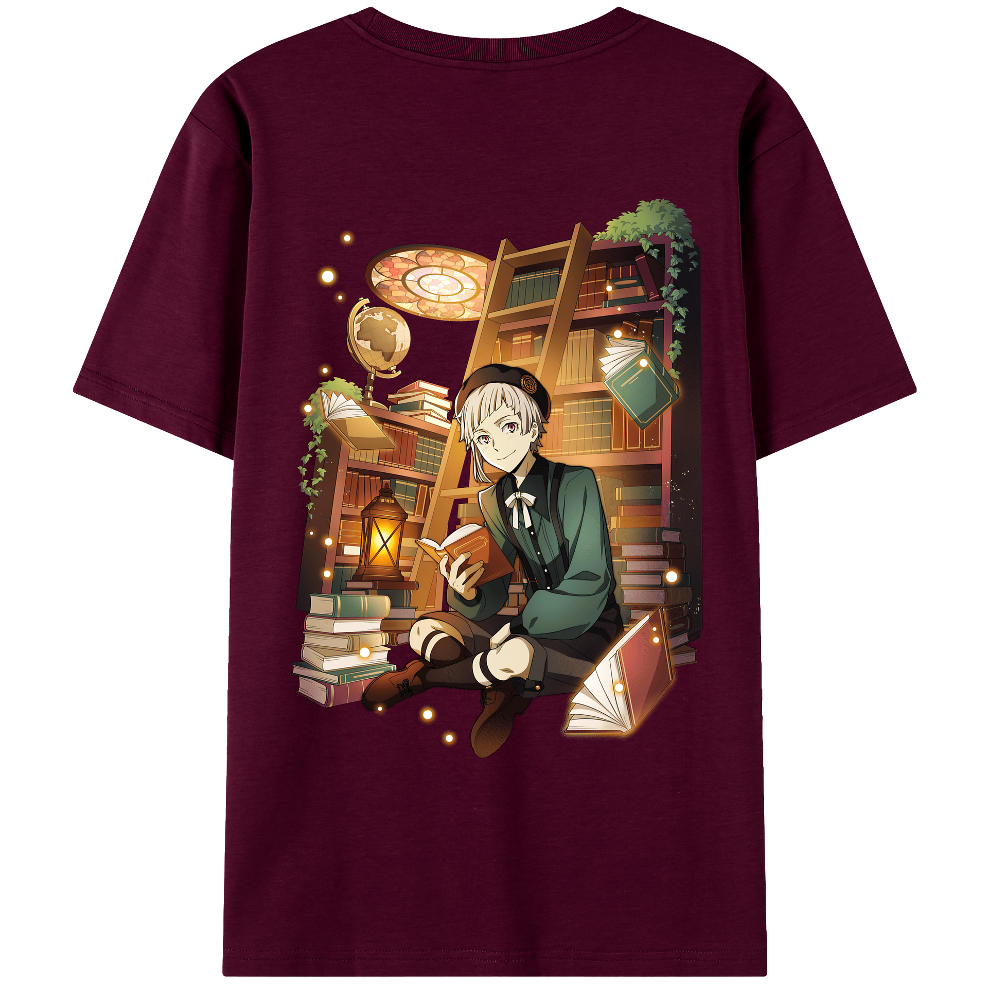 （画像用） 文豪ストレイドッグス Bungo Stray Dogs レディース半袖Tシャツ(バックプリント)